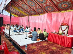 नपाध्यक्ष हटाओ - शहर बचाओ, अभियान के पहले चरण में हुआ सुंदरकांड का पाठ