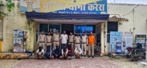 खेत में भैंस बंधने पर हुई हत्या के 6 आरोपी 8 घंटे में पुलिस ने किए राउंडअप