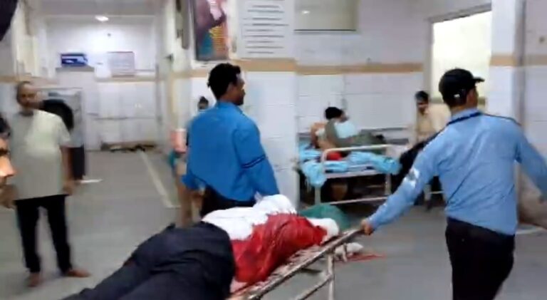 सुभाषपुरा में हुई सरेराह गोली मारकर हत्या मामले में पुलिस अभी भी चौराहे पर