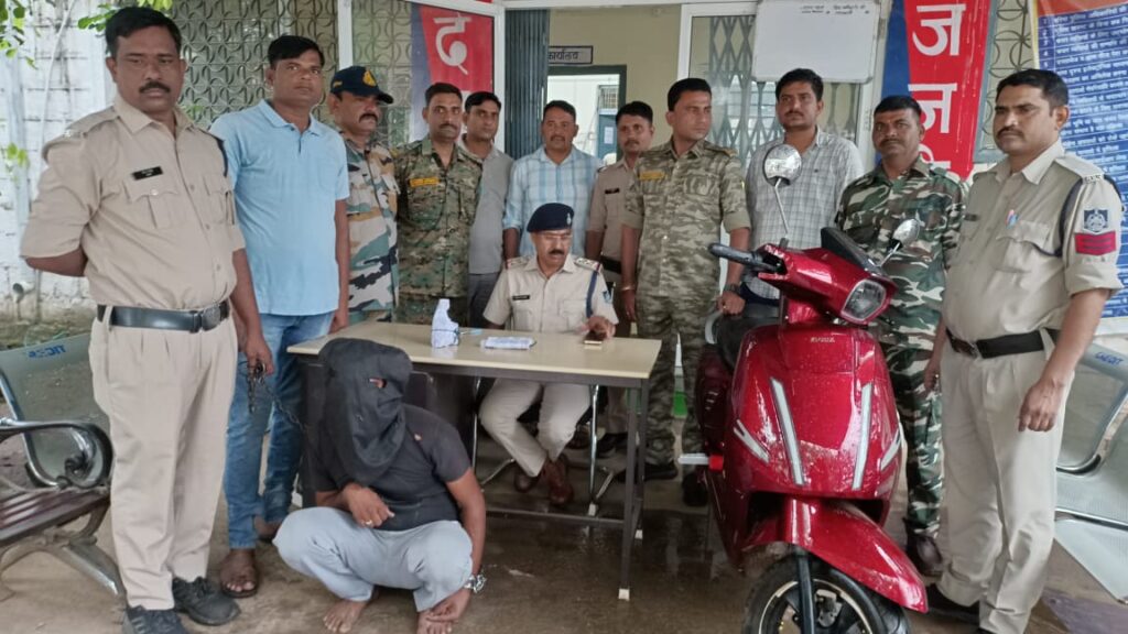 शर्मा की बैराड़ में शुरू हुई बल्लेबाजी, 5.30 लाख की पकड़ी स्मैक, साथ में मिला तौल कांटा