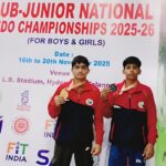 शिवपुरी के जूडो खिलाड़ियों ने जीते राष्ट्रीय प्रतियोगिता में पदक