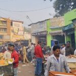 थोक सब्जी मंडी का रास्ता हुआ खाली, ठंडी सड़क पर फ्रूट मंडी की वजह से लग रहा जाम