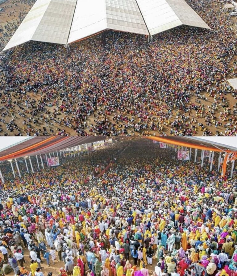 शिवपुरी शहर में 168 घंटे तक रात को भी रहे दिन जैसे नजारे, भीड़ के साथ नेताओं ने भी दर्ज कराई आमद