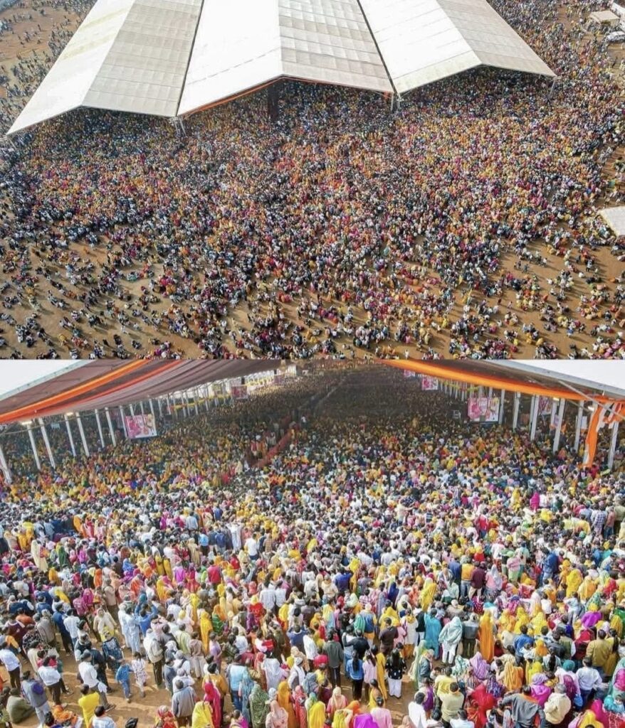 शिवपुरी शहर में 168 घंटे तक रात को भी रहे दिन जैसे नजारे, भीड़ के साथ नेताओं ने भी दर्ज कराई आमद