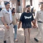 बीच बाजार हीरो बनने के फेर में परिवार को पीटा, कोतवाली पुलिस ने एक आरोपी दबोचकर निकाला जुलूस