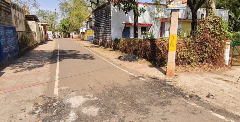 ऑफिसर कॉलोनी के आसपास 7 दिन पहले सड़क पर बनाए ब्रेकर, भरी दोपहरी हटाए