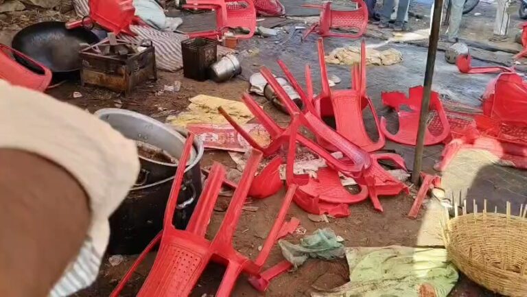 भजन की जगह सुनना था रसिया गीत, नहीं बदला गाना तो भंडारे को किया तहस-नहस, तोड़ा हाथ