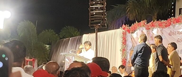 अब हर वर्ष लगेगा शिवपुरी में मेगा हेल्थ कैंप, केंद्रीय मंत्री ने की घोषणा, सहयोगियों का हाथ जोड़कर, सिर झुकाकर जताया आभार