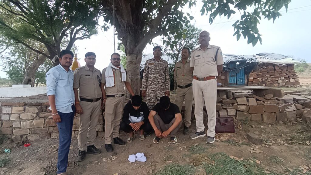 बैराड़ पुलिस ने पकड़ी साढ़े 11 लाख की स्मैक, दो आरोपियों को किया गिरफ्तार