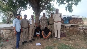 बैराड़ पुलिस ने पकड़ी साढ़े 11 लाख की स्मैक, दो आरोपियों को किया गिरफ्तार