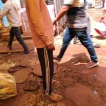 शिवपुरी को आधुनिक पर्यटन नगरी बनाने के दावों की कलई खोलती शहर के मुख्य बाजार की यह तस्वीर