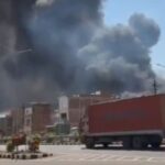 शिवपुरी में दो जगह लगी आग, लाखों का नुकसान, किसान का जला अनाज, कबाड़ी का कबाड़ा