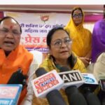 महिला संशोधन बिल गिरने का कांग्रेस पर ठीकरा फोड़ने आयोजित की प्रेस वार्ता में महिला नेत्री से ज्यादा बोले जिलाध्यक्ष
